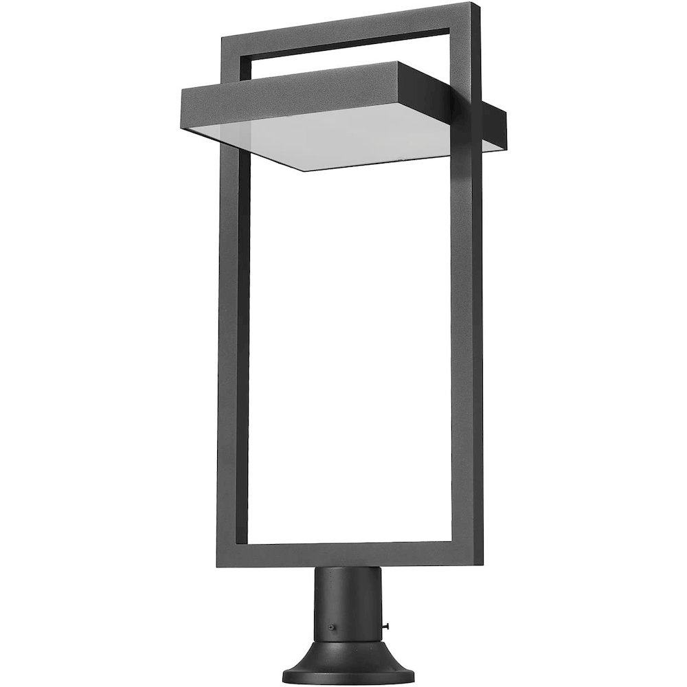 Z-Lite 1 Light Outdoor Pier Mounted Fixture. Picture 7