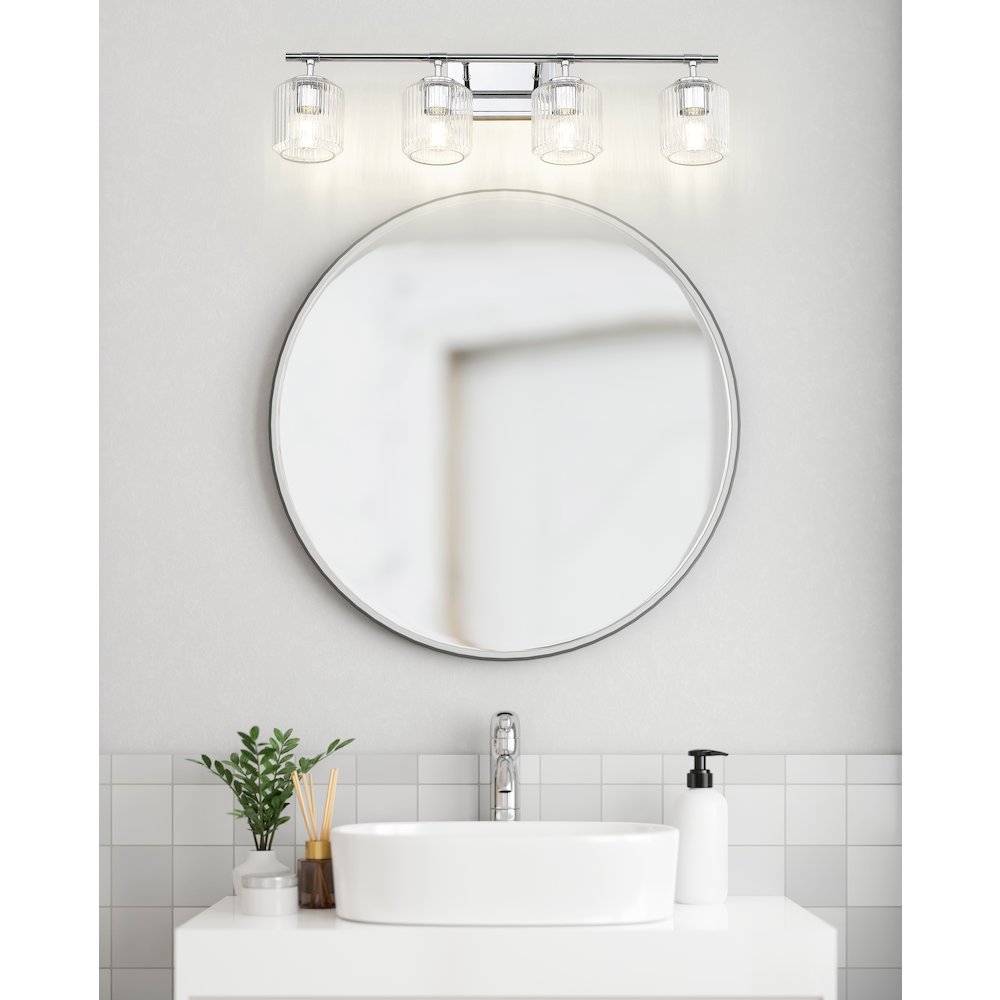 Z-Lite 4 Light Vanity. Picture 7