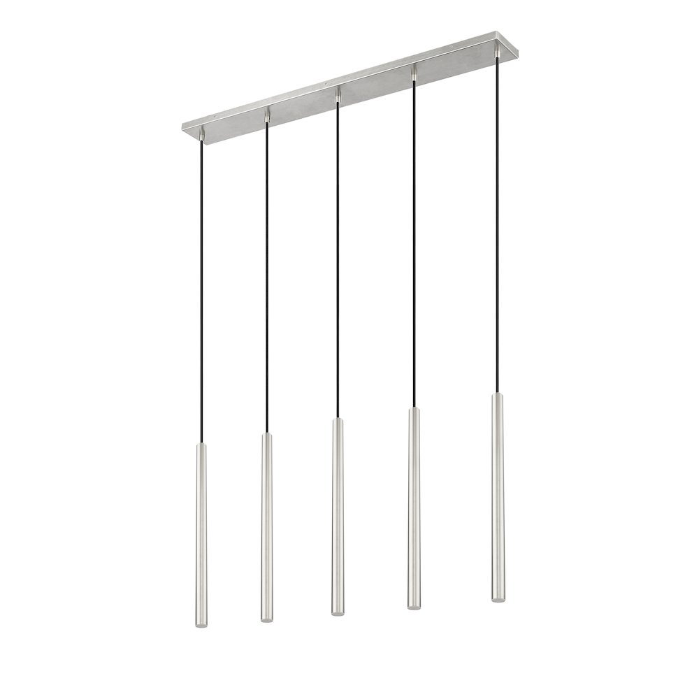 Z-Lite 5 Light Linear Chandelier. Picture 5