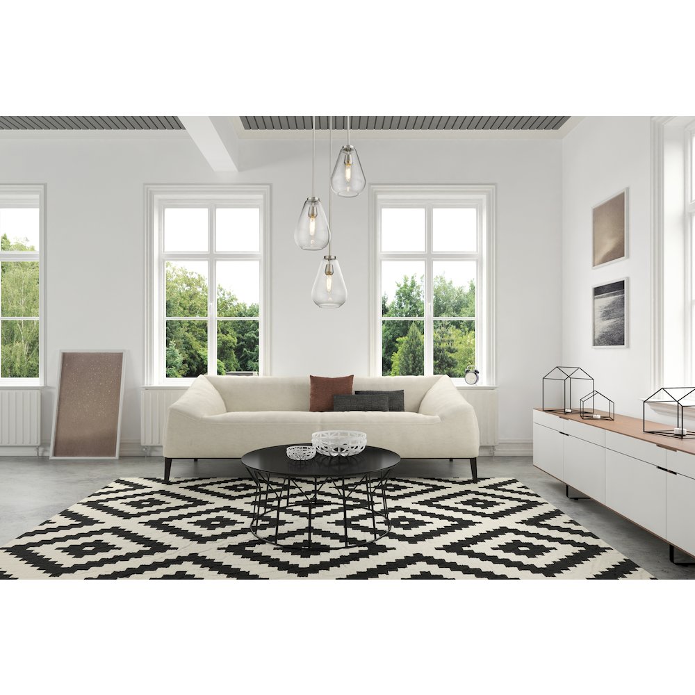 Z-Lite 3 Light Chandelier. Picture 6