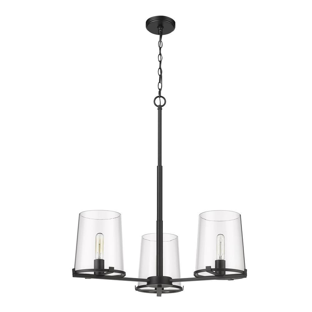 3 Light Chandelier. Picture 5