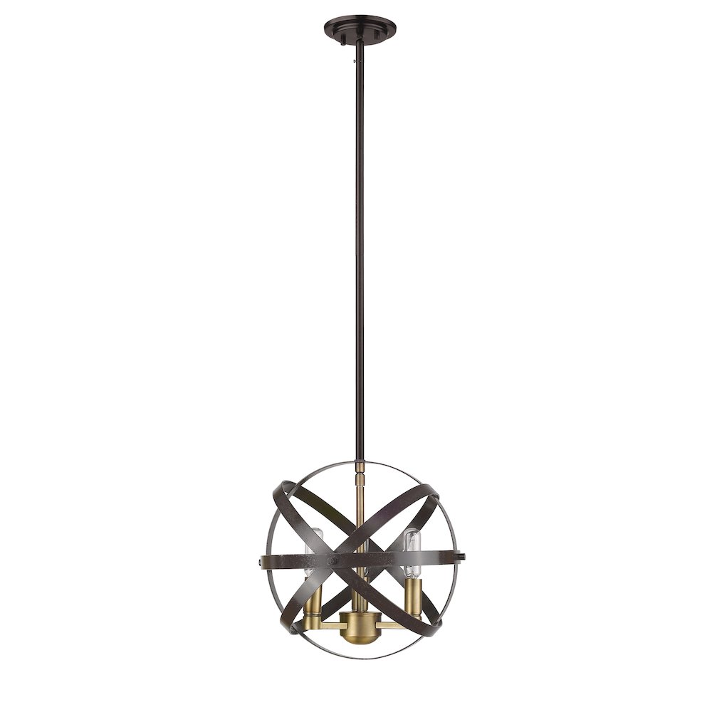 Z-Lite 3 Light Pendant. Picture 5