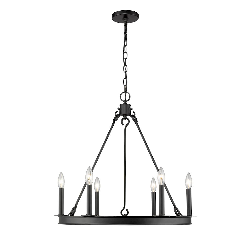 Z-Lite 6 Light Chandelier. Picture 2