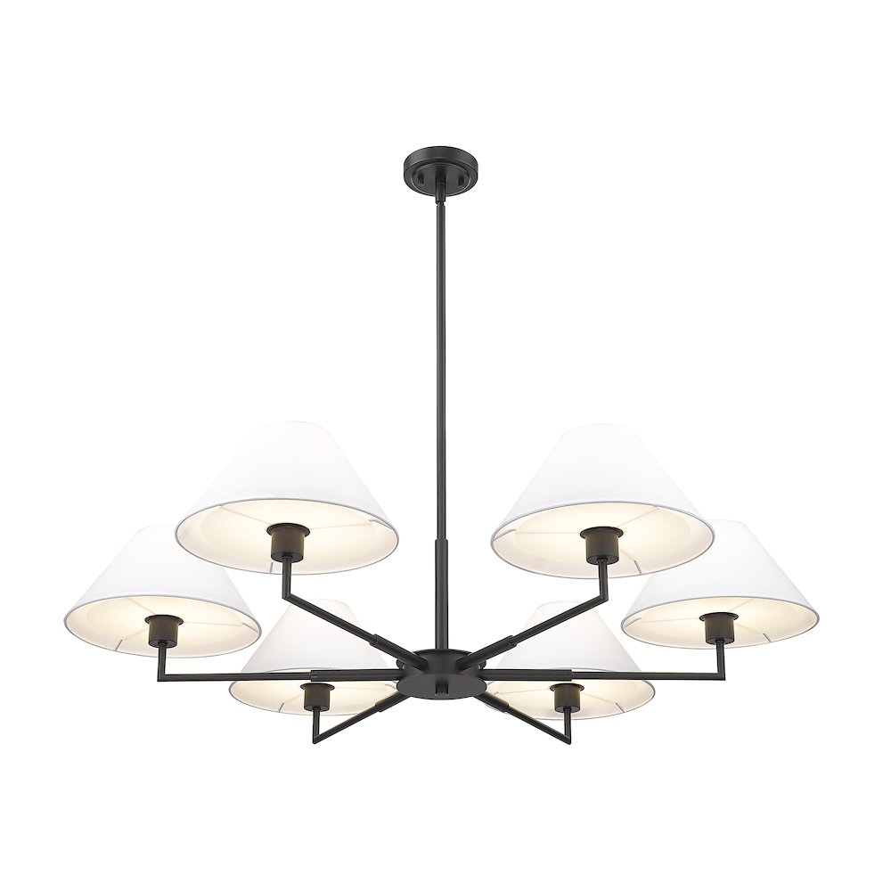 Z-Lite 6 Light Chandelier. Picture 3