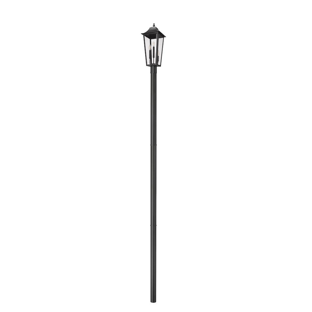 Z-Lite 3 Light Outdoor Post Mount Fixture. Picture 5