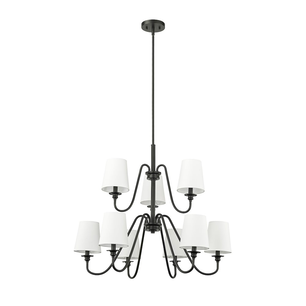 Z-Lite 9 Light Chandelier. Picture 5