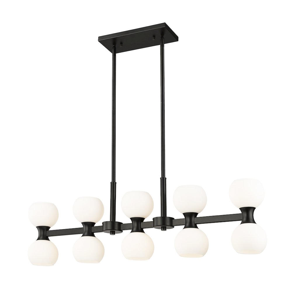 Z-Lite 10 Light Linear Chandelier. Picture 3