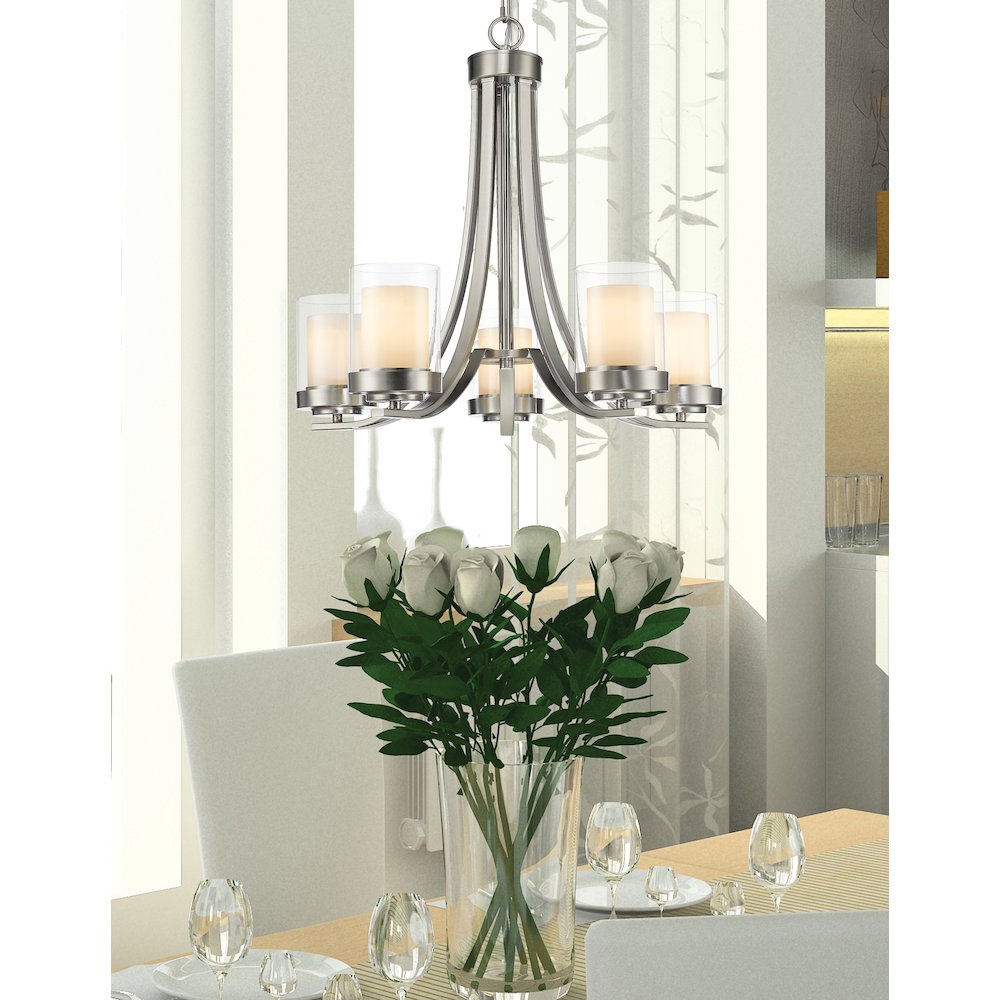 Z-Lite 5 Light Chandelier. Picture 2