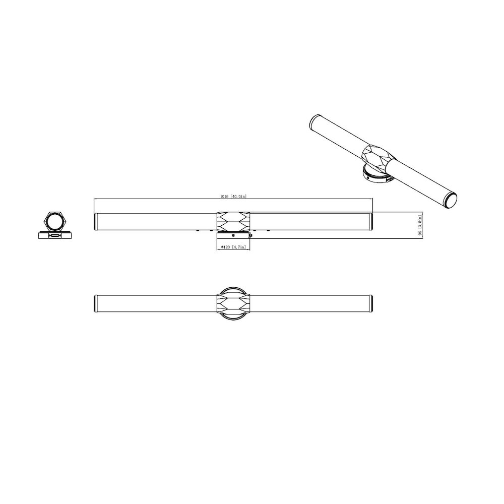 Z-Lite 1 Light Vanity. Picture 8