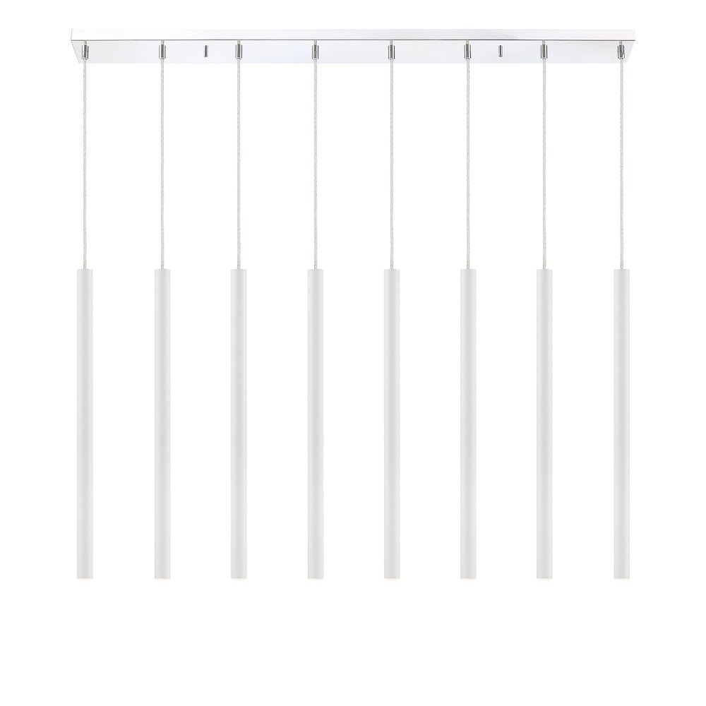 Z-Lite 8 Light Linear Chandelier. Picture 4
