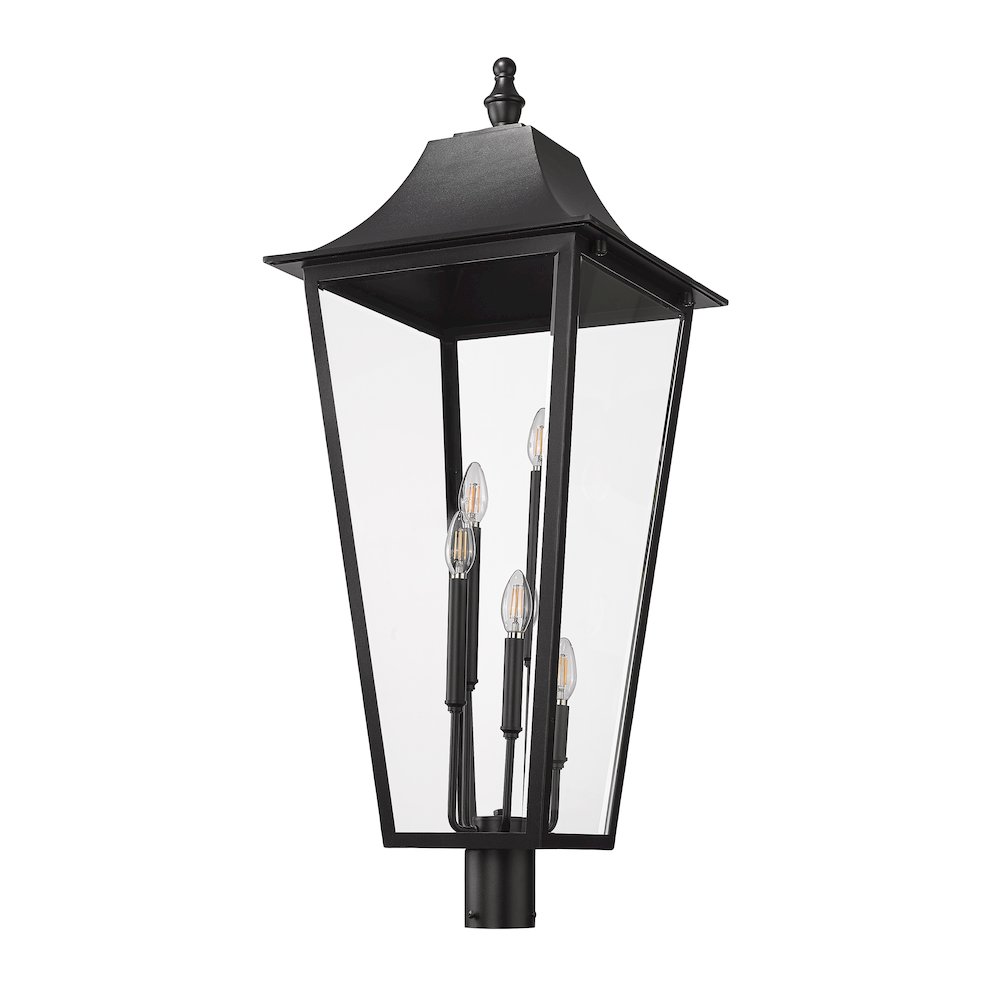 Z-Lite 5 Light Outdoor Post Mount Fixture. Picture 5
