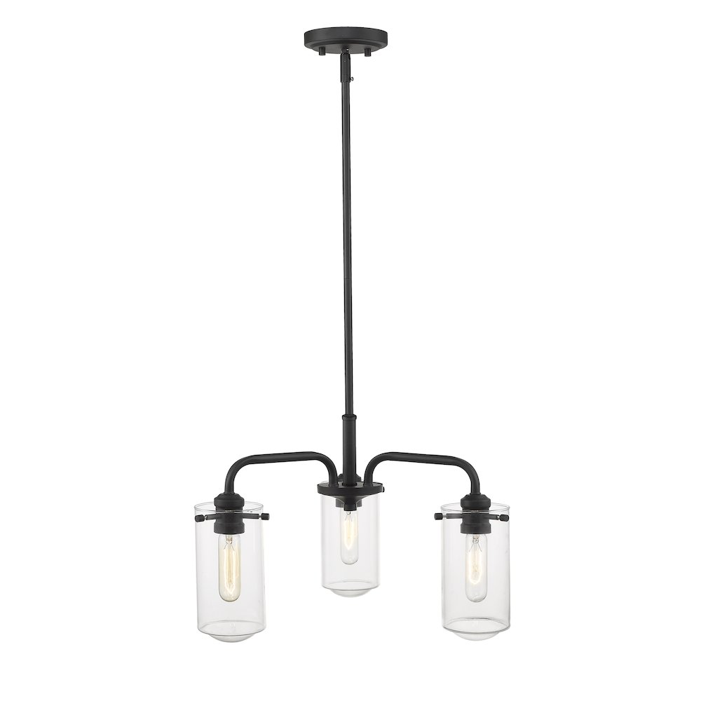 Z-Lite 3 Light Chandelier. Picture 3