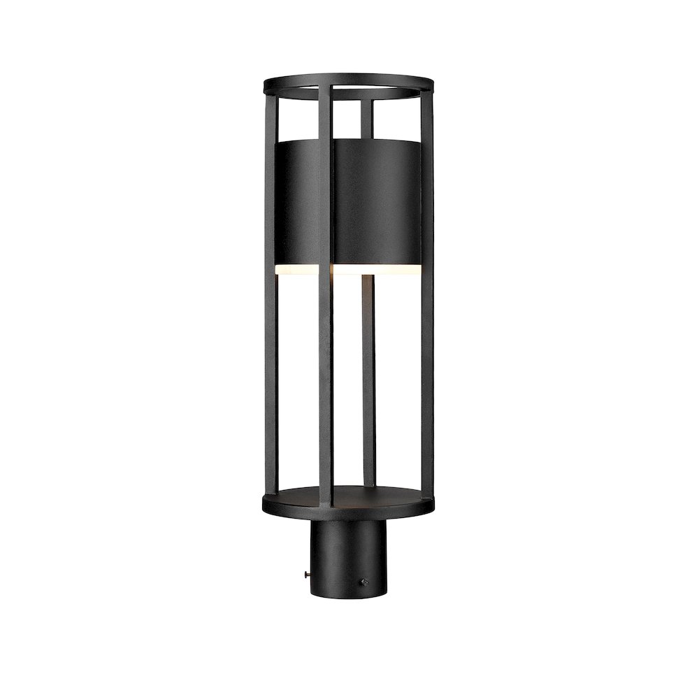 Z-Lite 1 Light Outdoor Post Mount Fixture. Picture 1