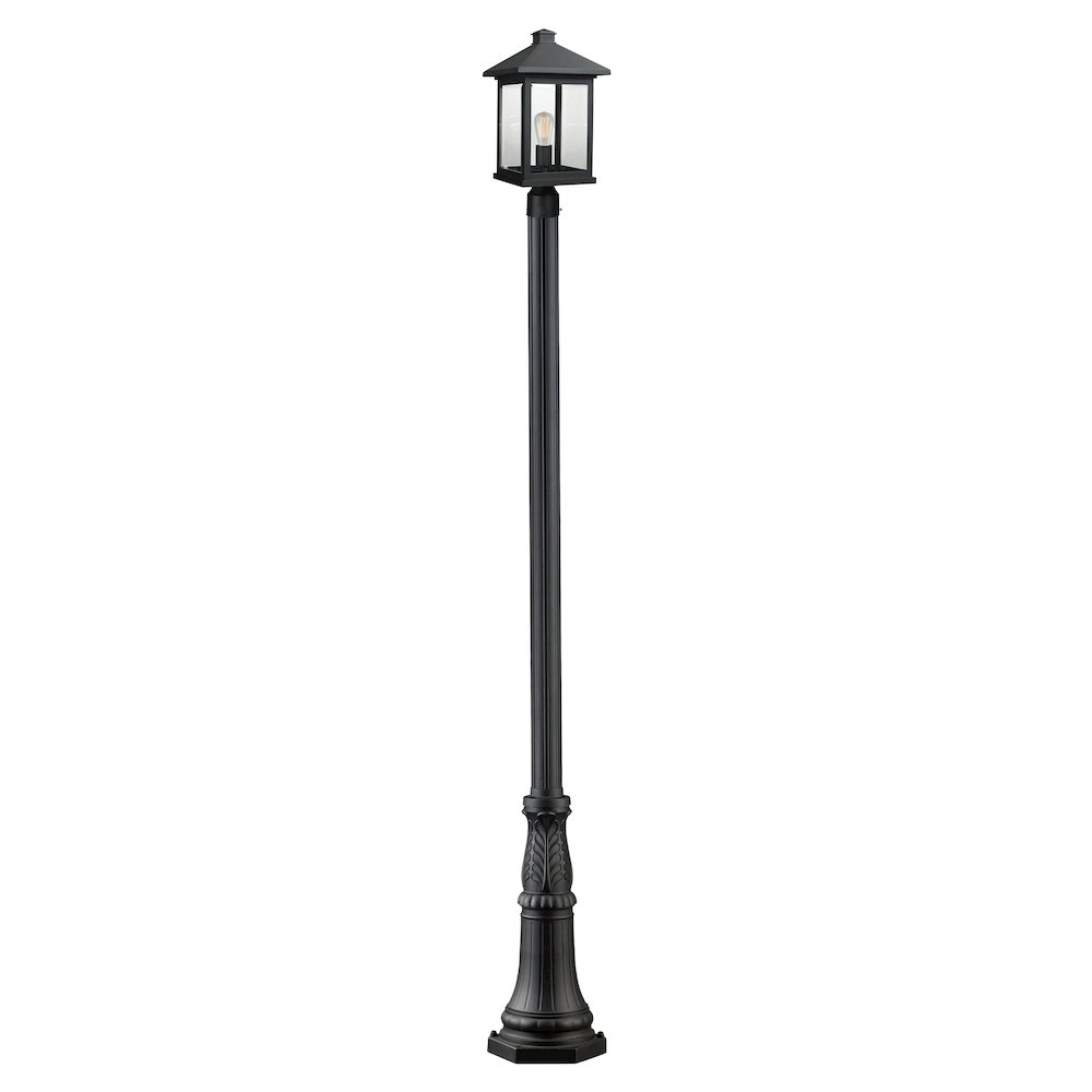 Z-Lite 1 Light Outdoor Post Mounted Fixture. Picture 1