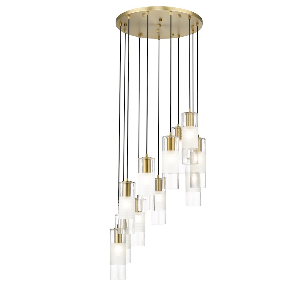 Z-Lite 11 Light Chandelier. Picture 1