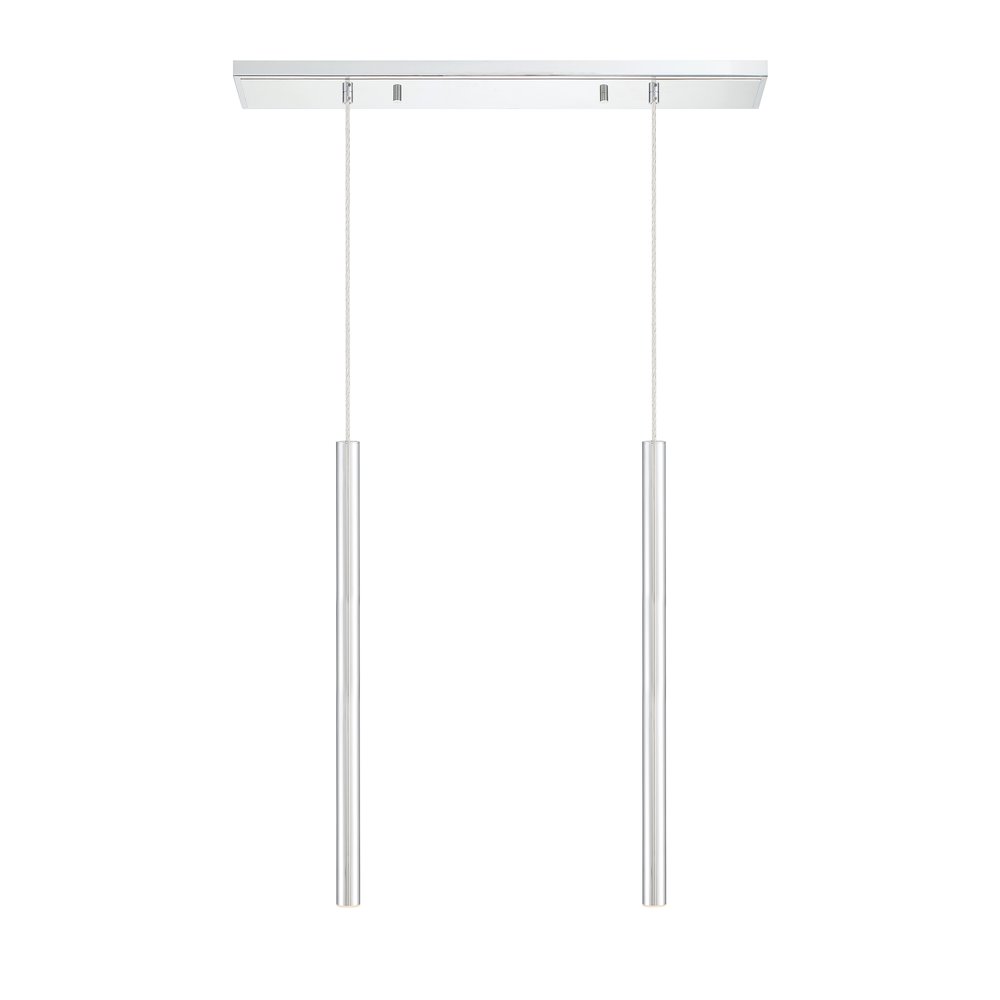 Z-Lite 2 Light Linear Chandelier. Picture 4