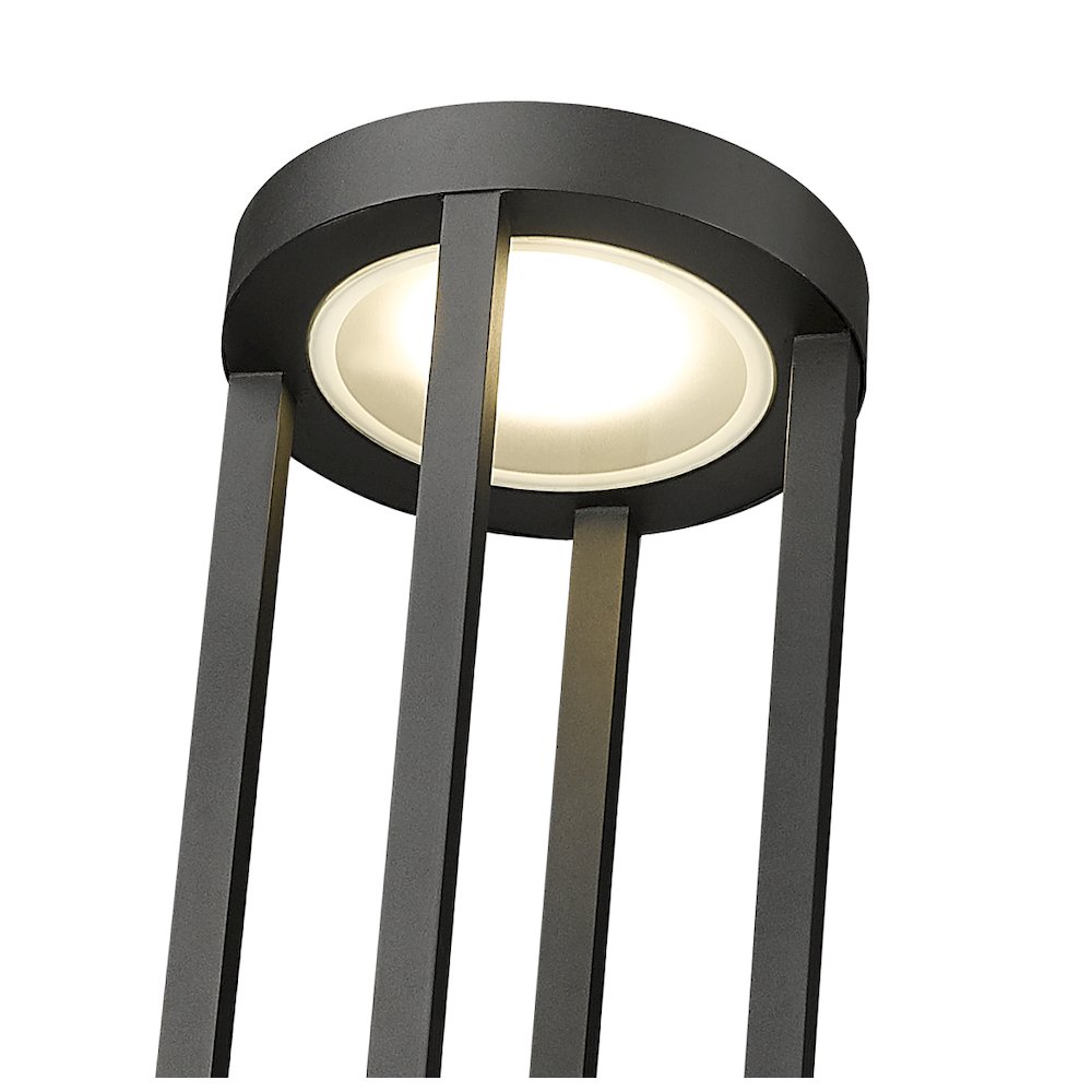 Z-Lite 1 Light Outdoor Post Mounted Fixture. Picture 4
