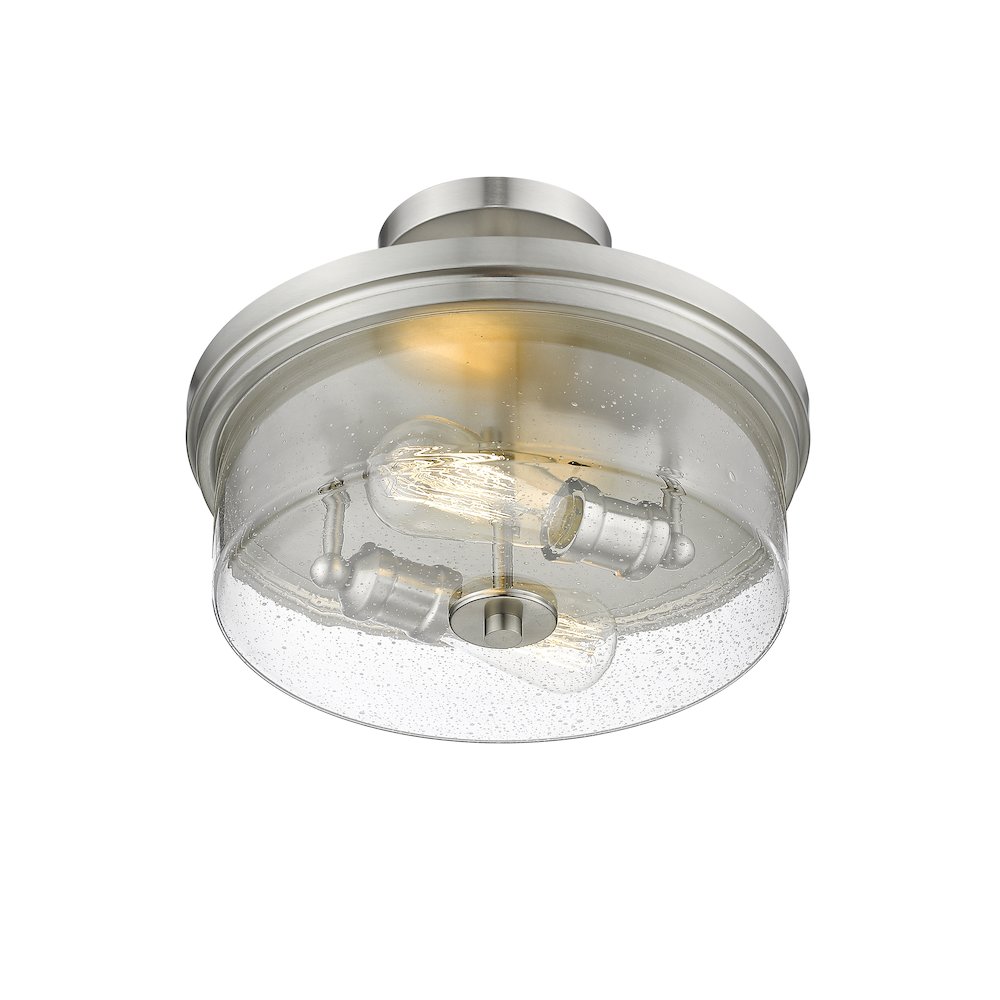 Z-Lite 2 Light Semi Flush Mount. Picture 3