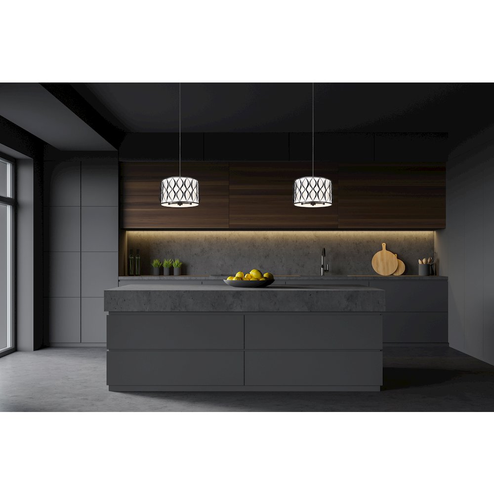 Z-Lite 5 Light Pendant. Picture 6