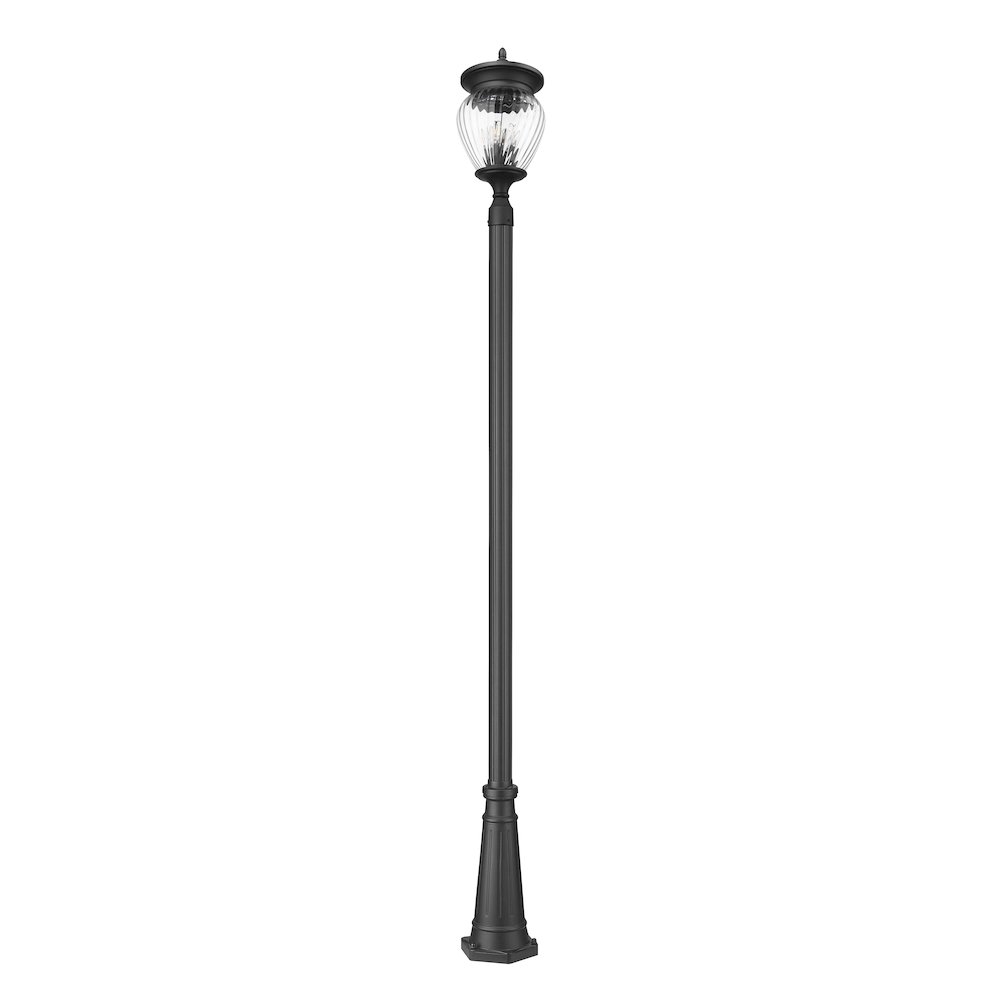 Z-Lite 4 Light Outdoor Post Mounted Fixture. Picture 5