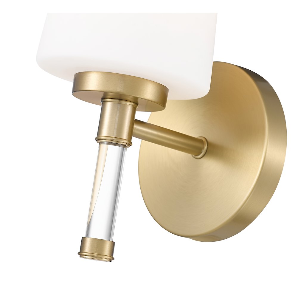 Z-Lite 1 Light Vanity, Modern Gold. Picture 4