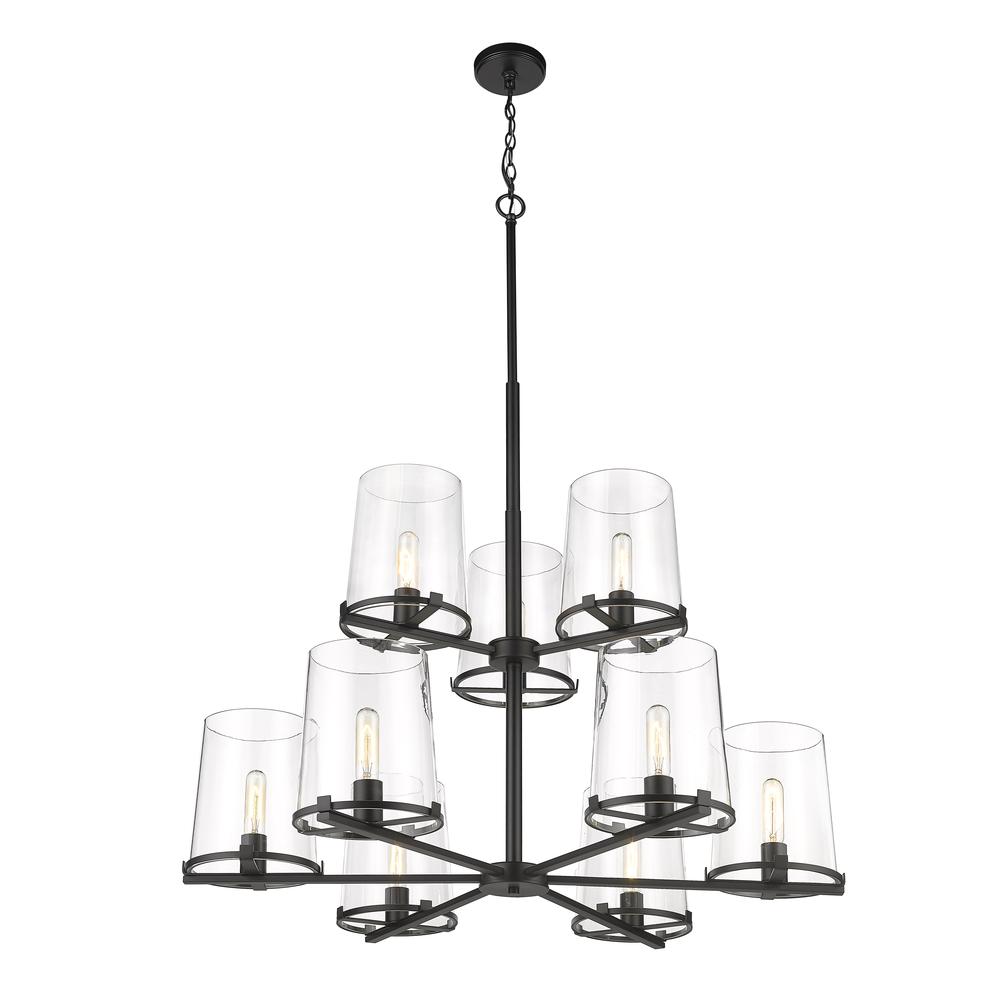 9 Light Chandelier. Picture 3