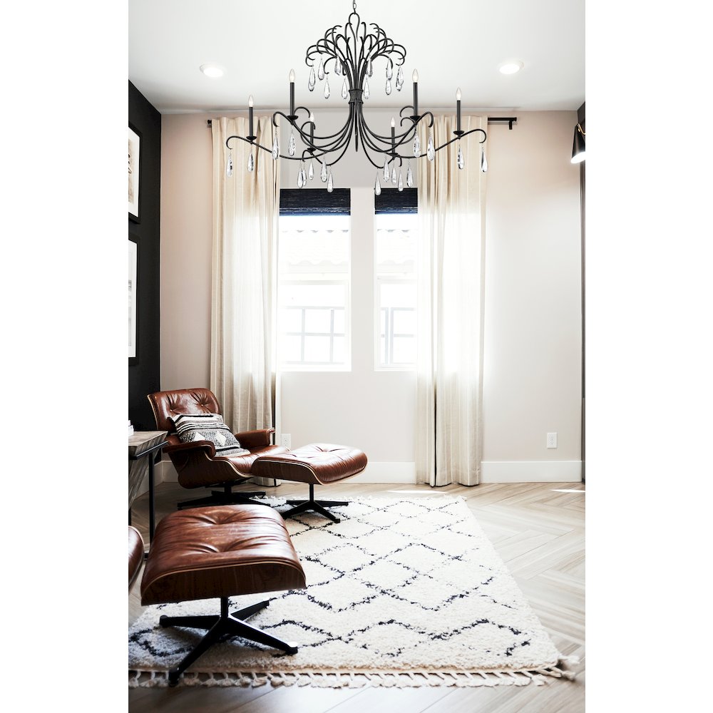 Z-Lite 6 Light Chandelier. Picture 7
