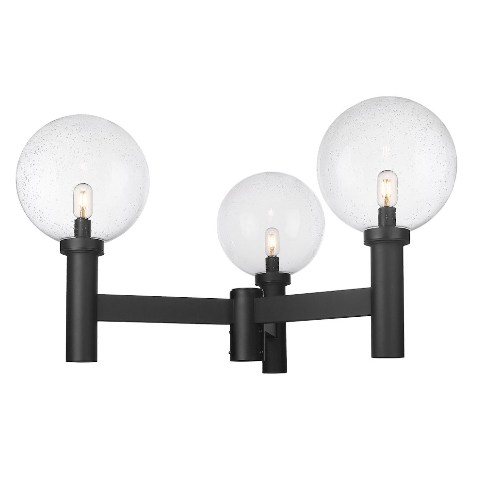 Z-Lite 3 Light Outdoor Post Mount Fixture. Picture 3
