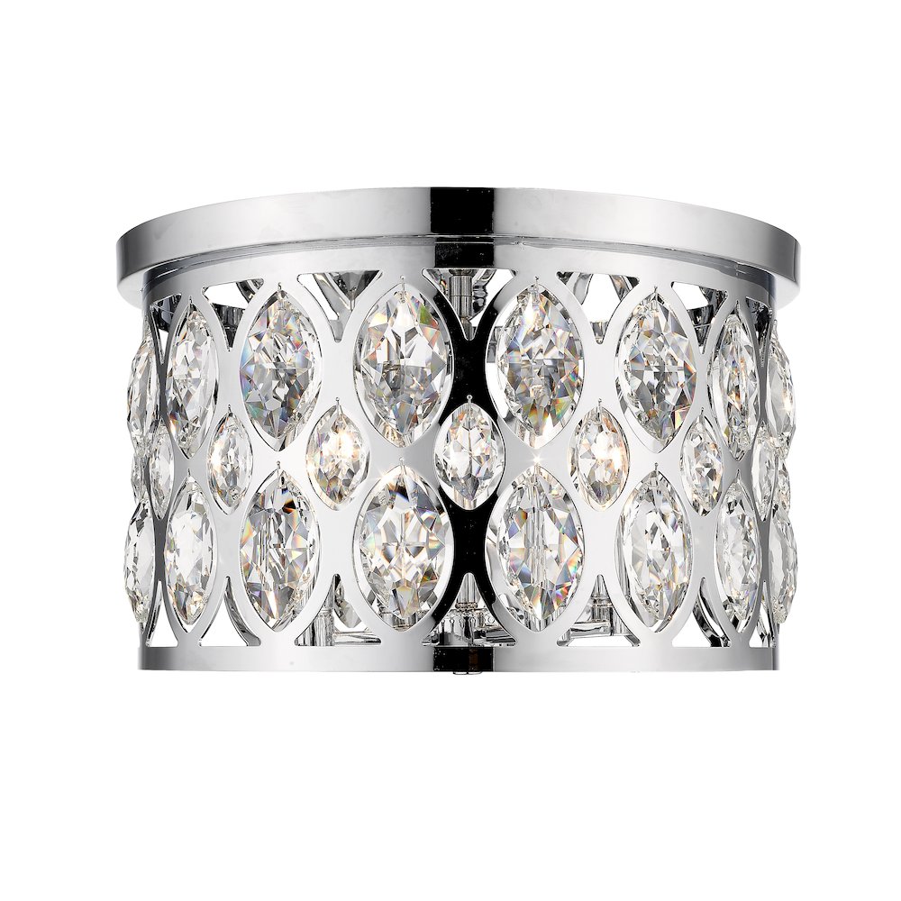 Z-Lite 4 Light Flush Mount. Picture 1
