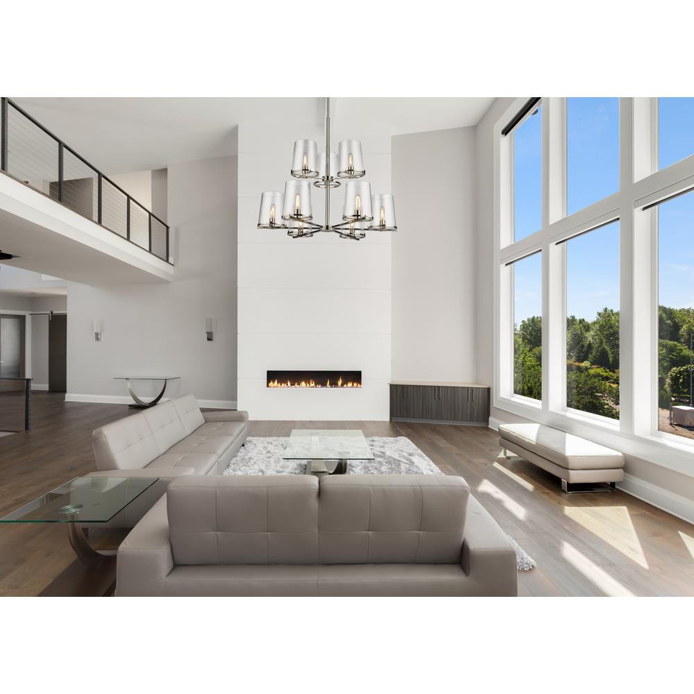 9 Light Chandelier. Picture 8