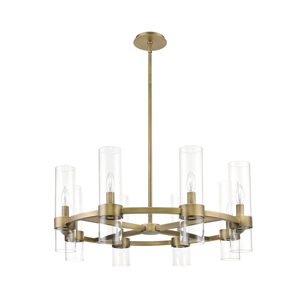 Z-Lite 8 Light Chandelier. Picture 5