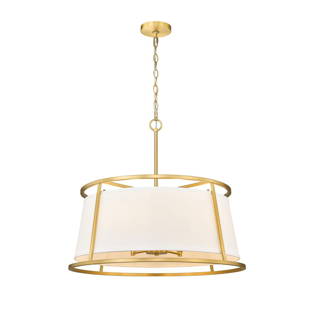 6 Light Chandelier. Picture 1