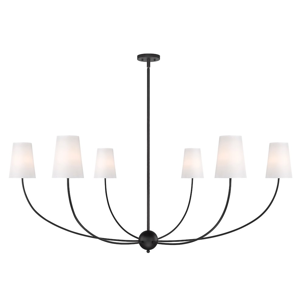 Z-Lite 6 Light Chandelier. Picture 1