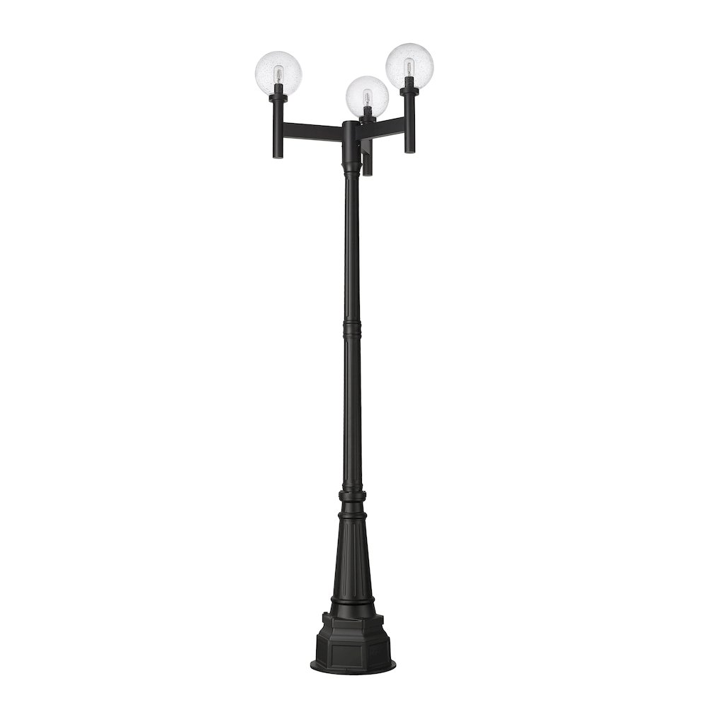 Z-Lite 3 Light Outdoor Post Mount Fixture. Picture 5