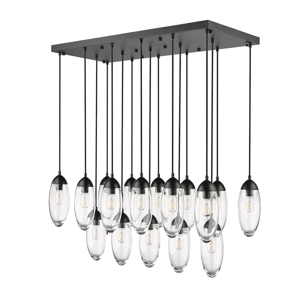 Z-Lite 17 Light Linear Chandelier. Picture 5