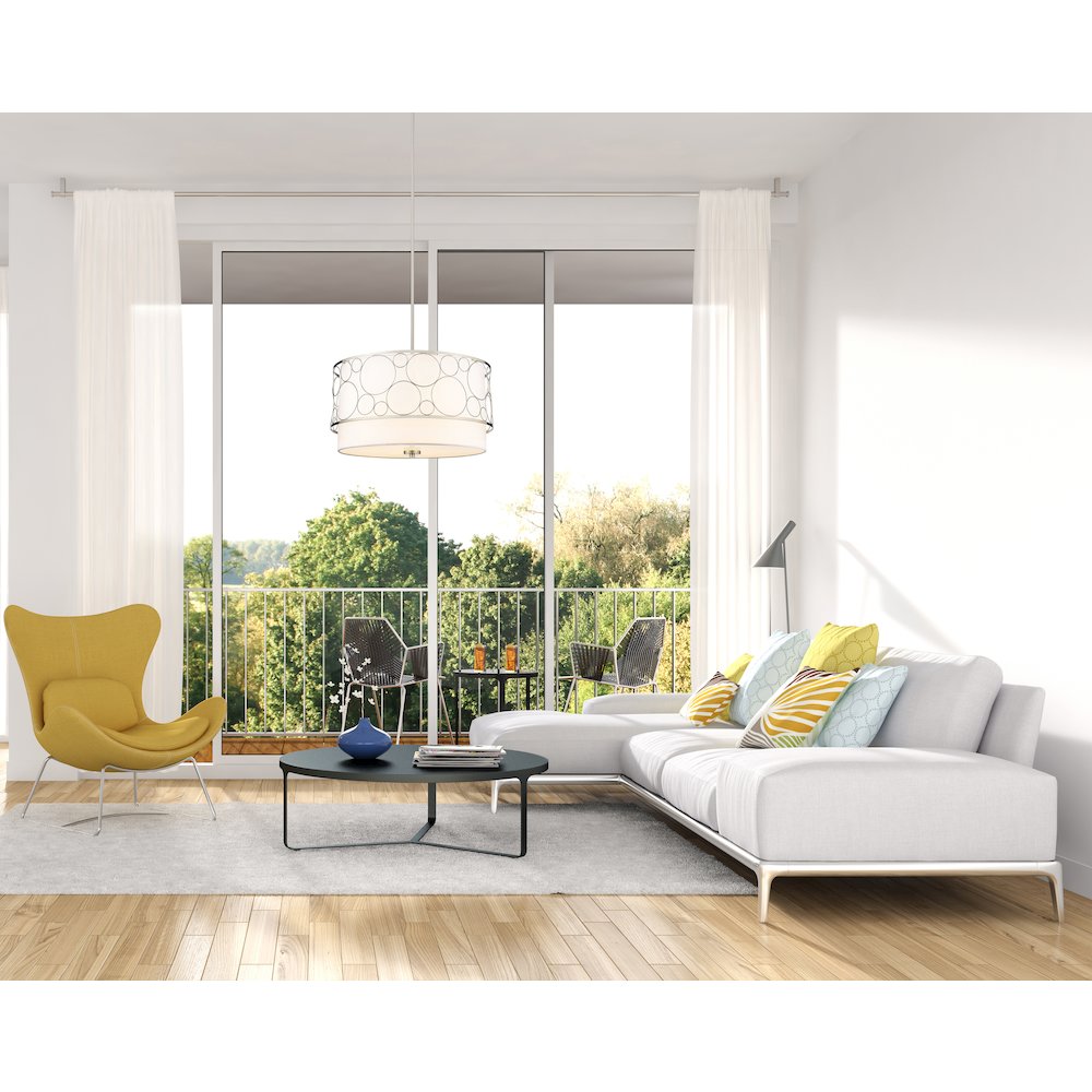 Z-Lite 4 Light Chandelier. Picture 6