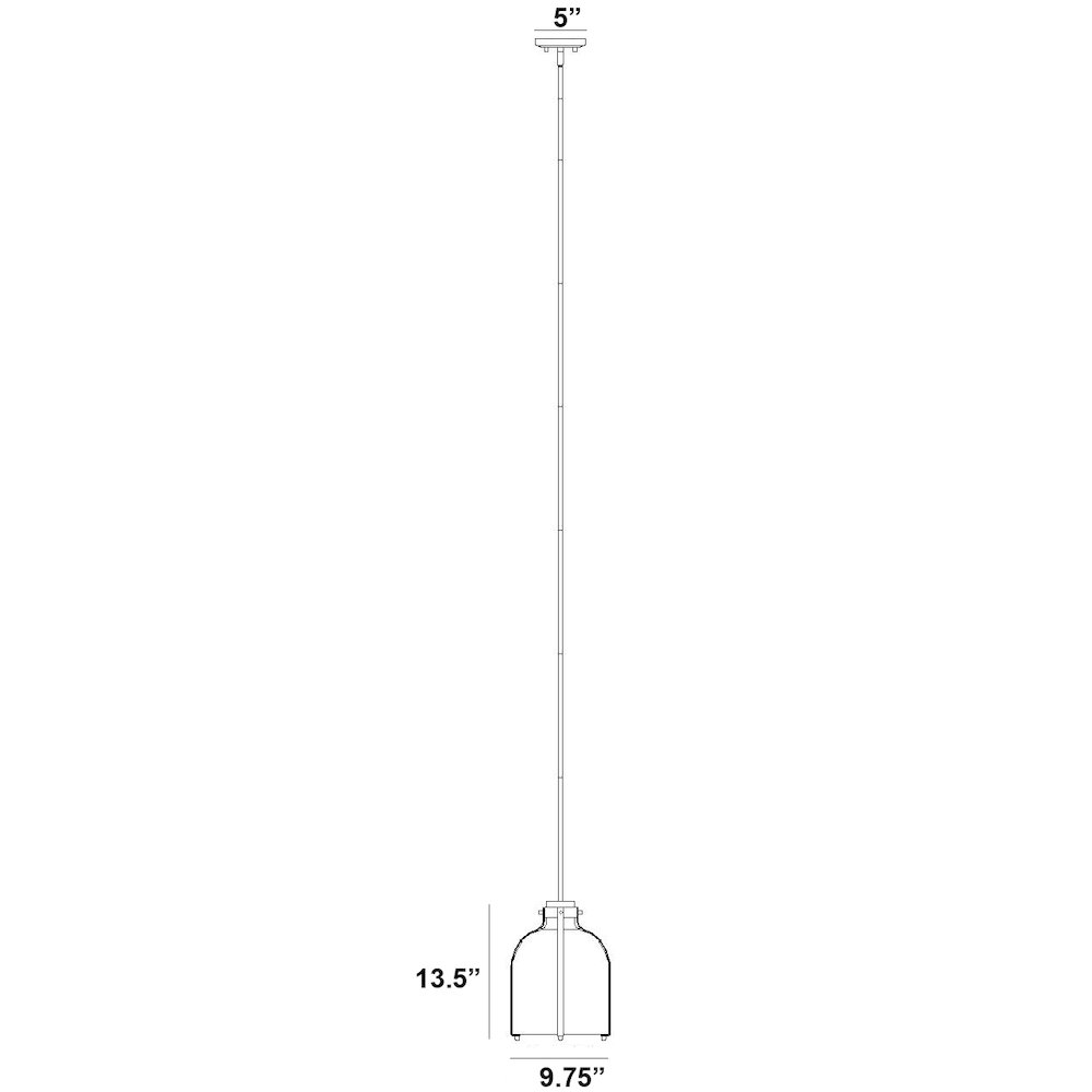 Z-Lite 1 Light Pendant. Picture 8