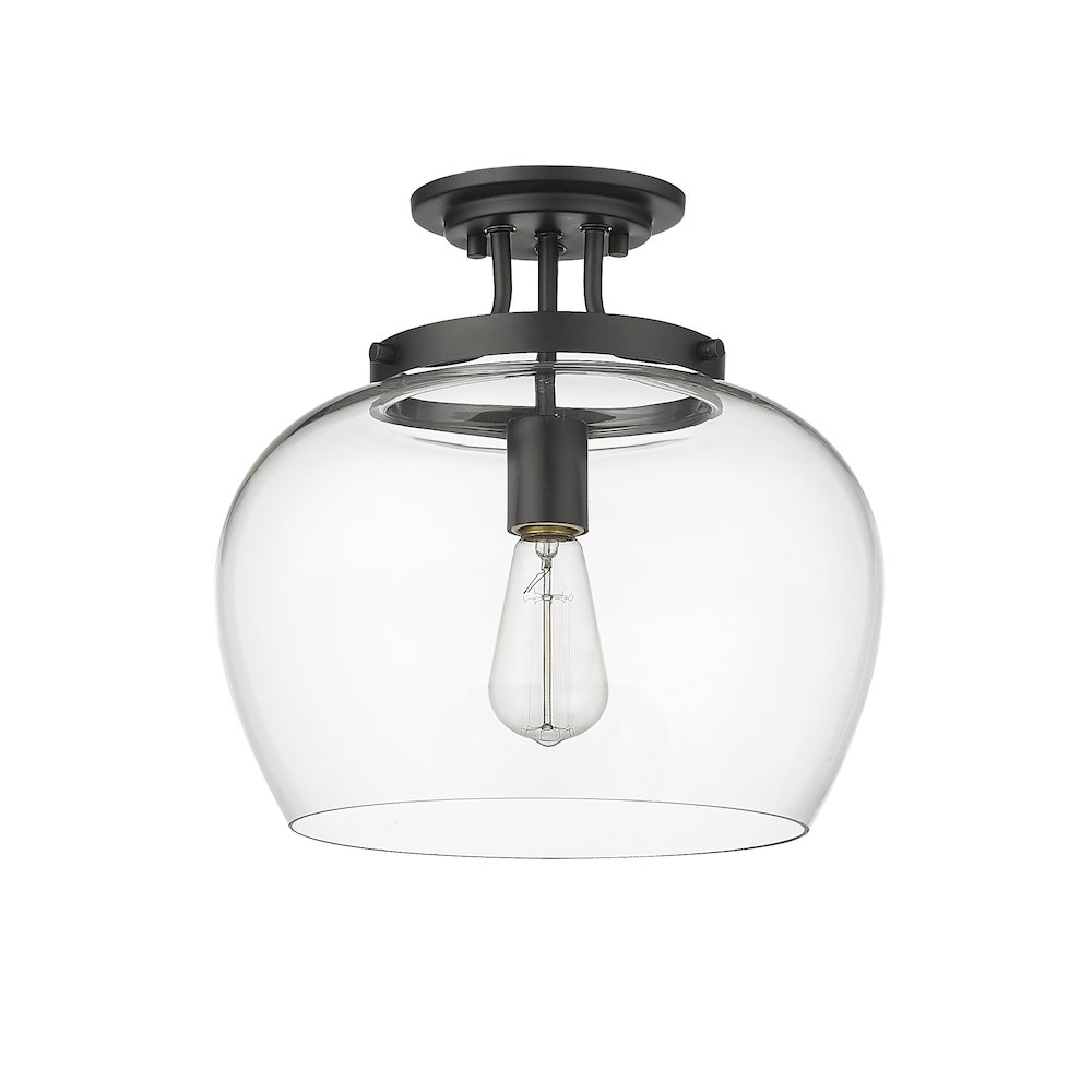 Z-Lite 1 Light Semi Flush Mount. Picture 5