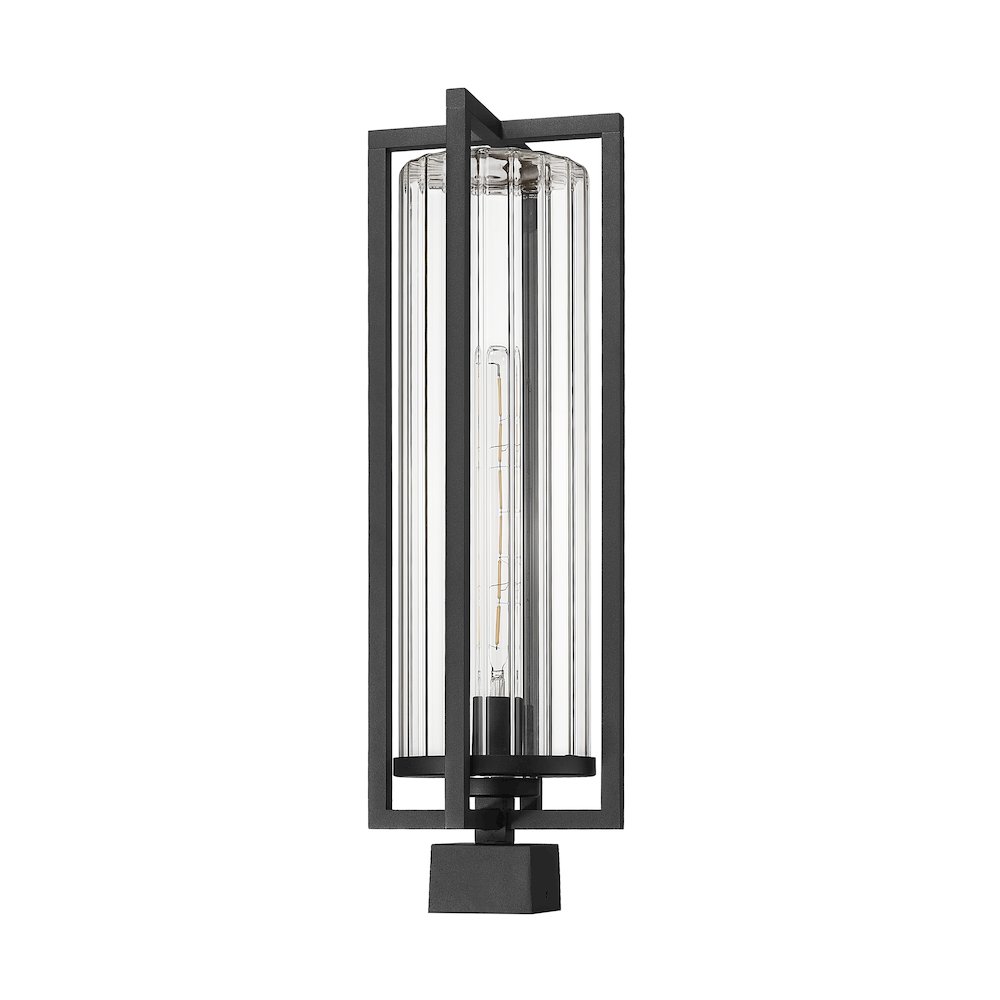 Z-Lite 1 Light Outdoor Post Mount Fixture. Picture 5