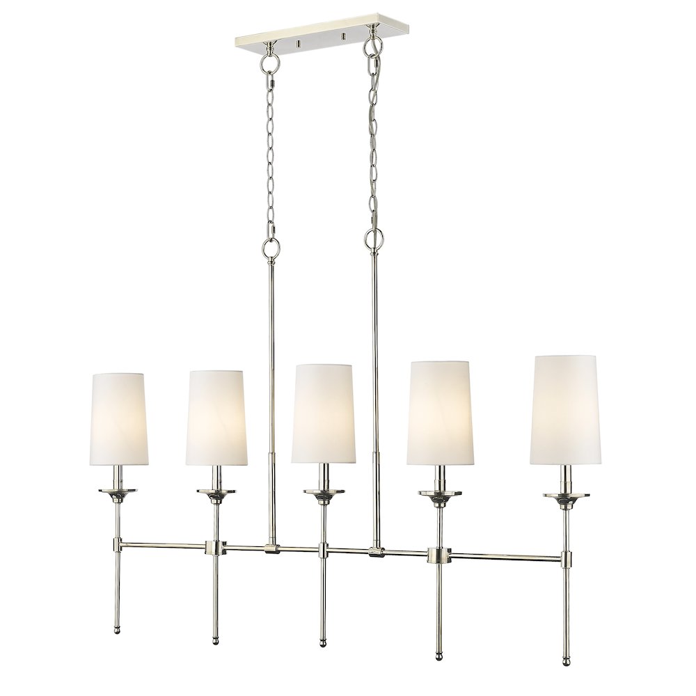 Z-Lite 5 Light Linear Chandelier. Picture 1