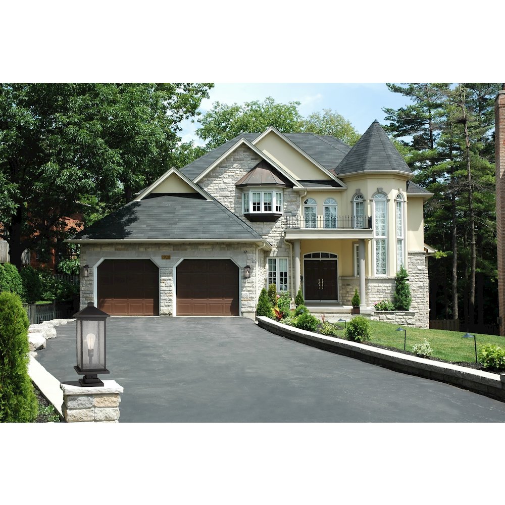 Z-Lite 1 Light Outdoor Pier Mounted Fixture. Picture 6