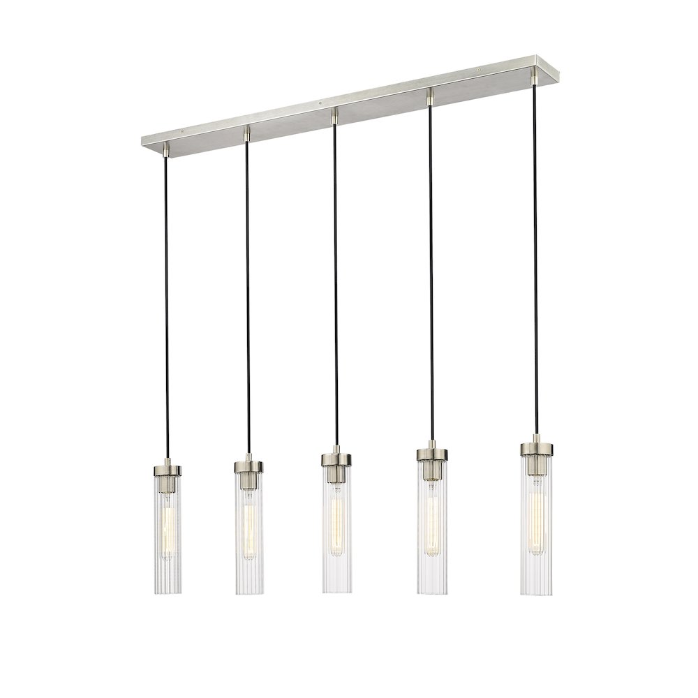 Z-Lite 5 Light Linear Chandelier. Picture 3