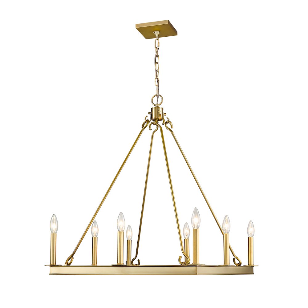 Z-Lite 8 Light Chandelier. Picture 3