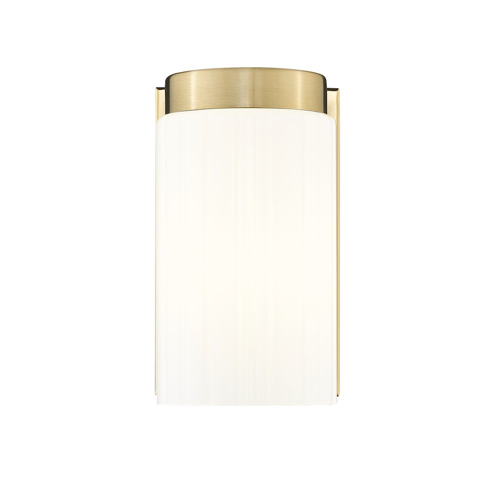 Z-Lite Burk 1 Light Wall Sconce, Luxe Gold. Picture 3