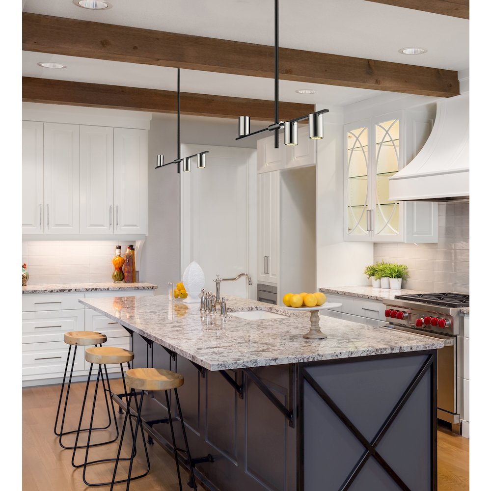 Z-Lite 3 Light Linear Chandelier. Picture 7