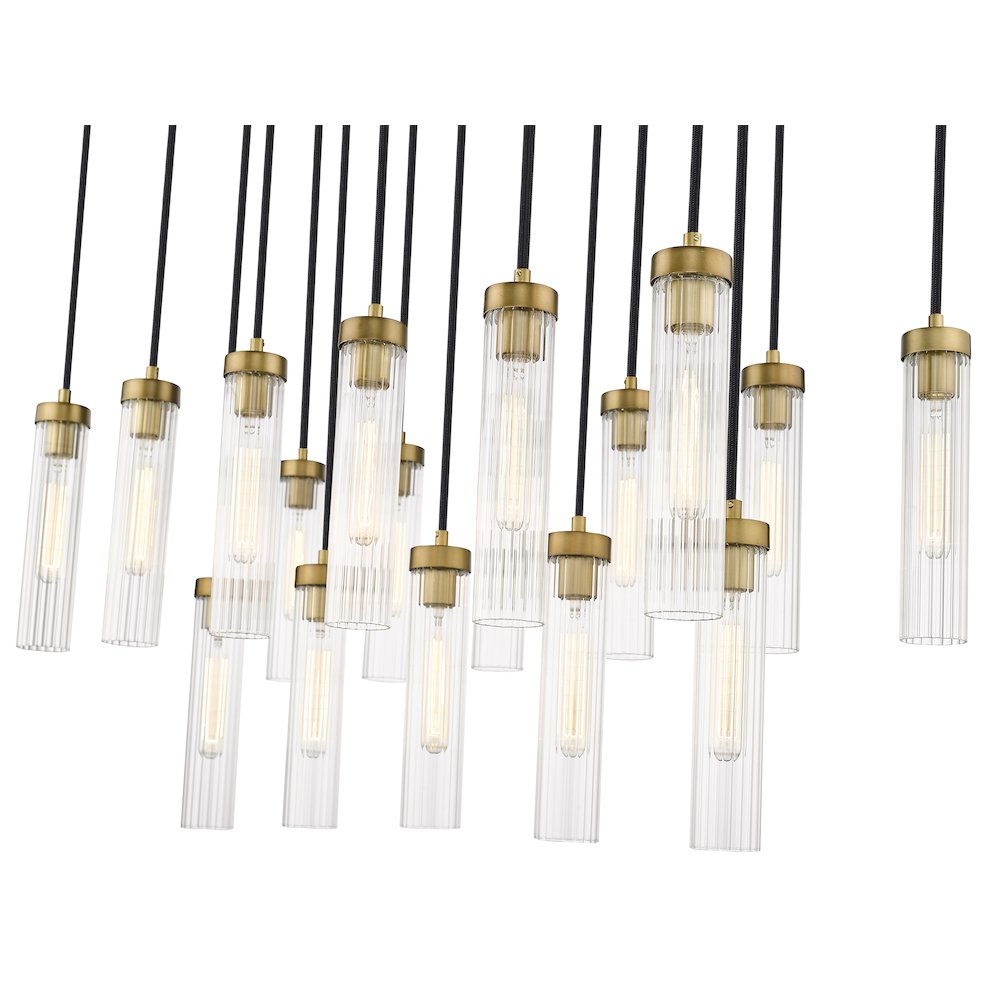 Z-Lite 17 Light Linear Chandelier. Picture 4