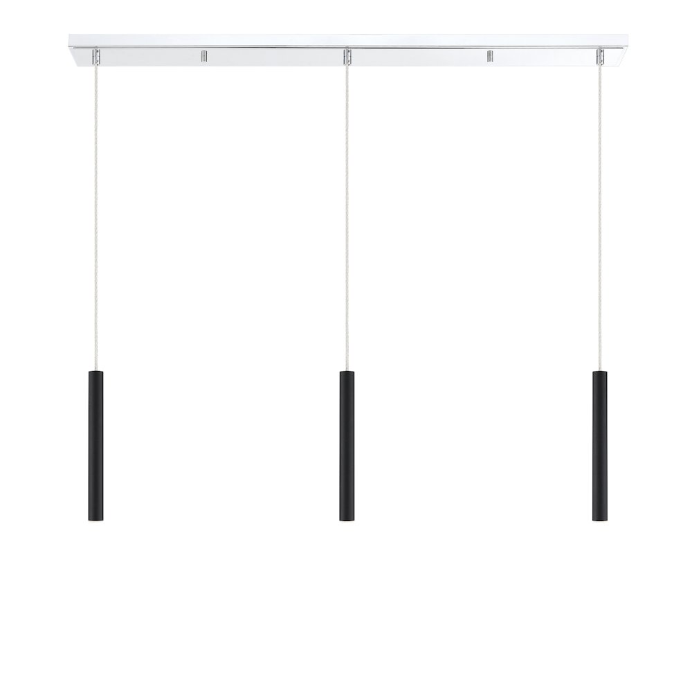 Z-Lite 3 Light Linear Chandelier. Picture 4