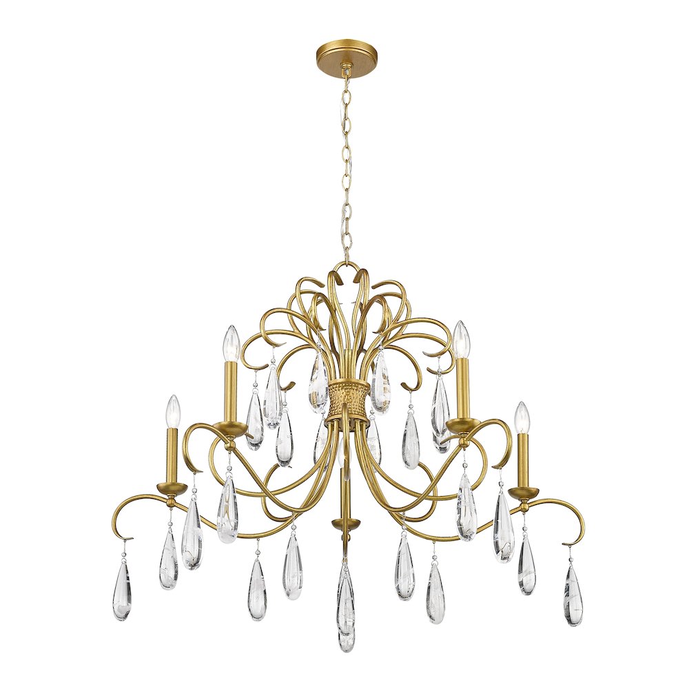 Z-Lite 5 Light Chandelier. Picture 2