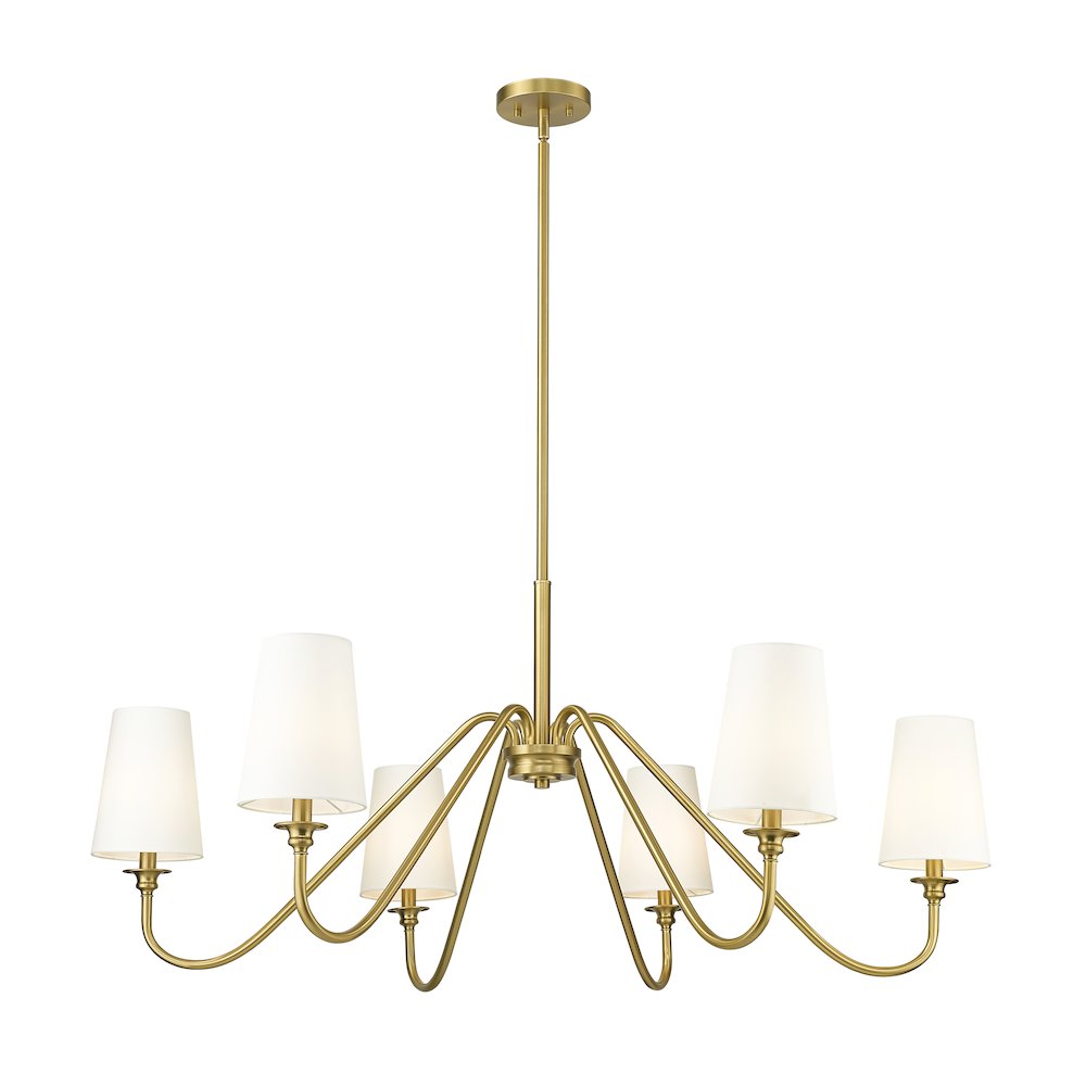 Z-Lite 6 Light Chandelier. Picture 2