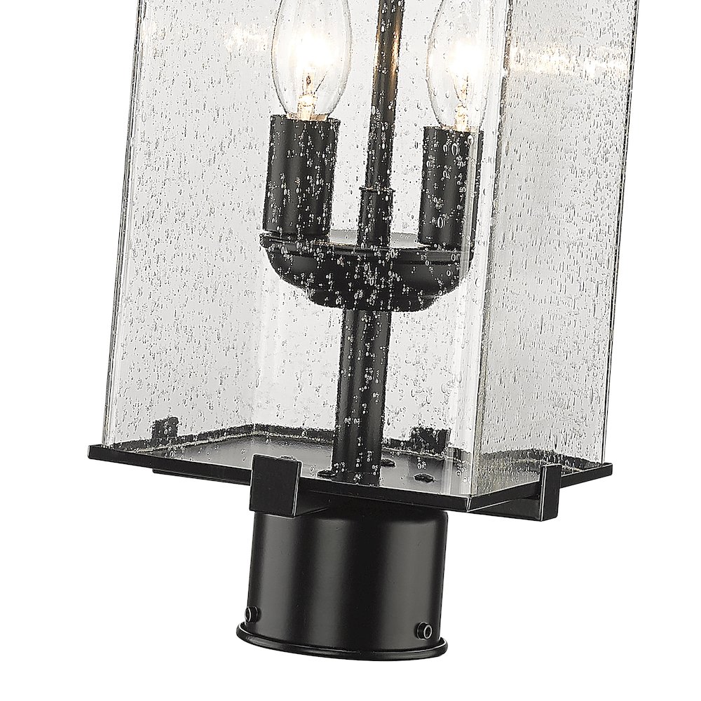 Z-Lite 2 Light Outdoor Post Mount Fixture. Picture 4